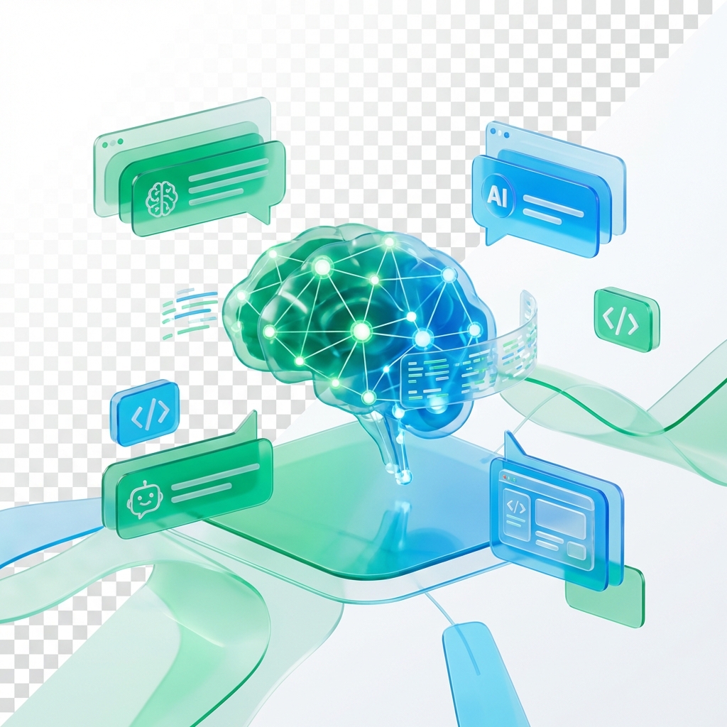 AI Development Illustration